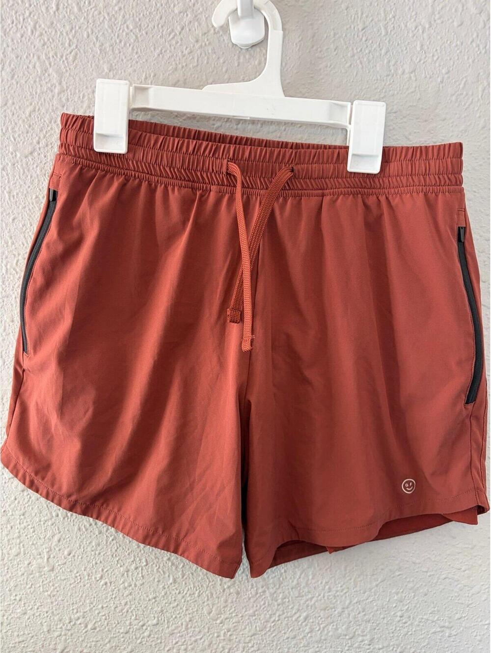 Men's Gilly Hicks Hollister Clay Red Shorts with liner size XS